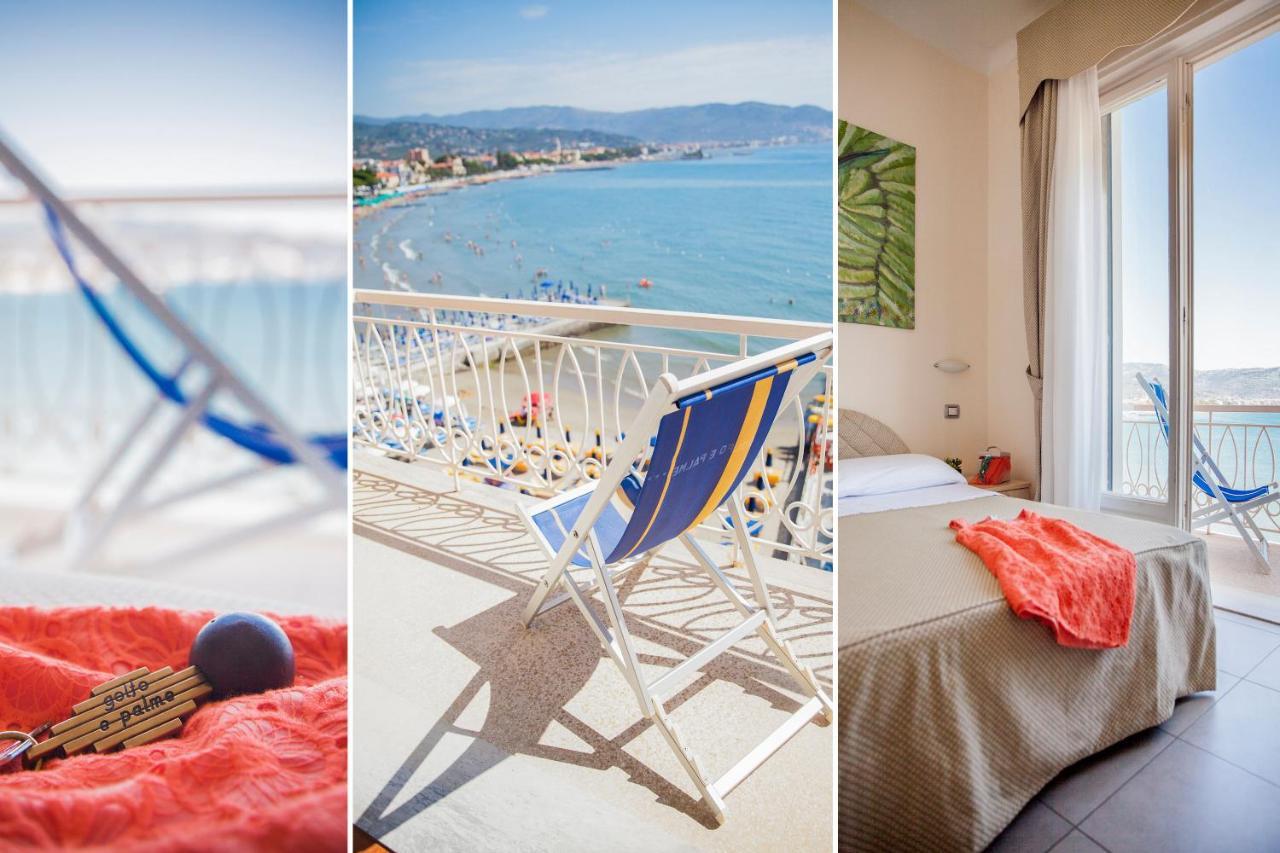 Hotel Golfo E Palme Diano Marina Exterior photo